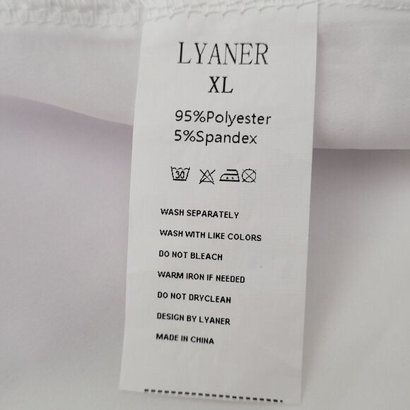 Lyaner Lavender Floral Satin Silky High Waist Mini Skirt 90s Inspired‎ Size XL - Picture 5 of 8